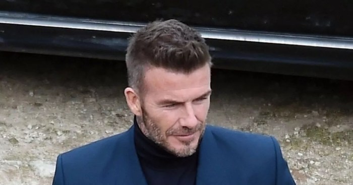 David beckham dressing style